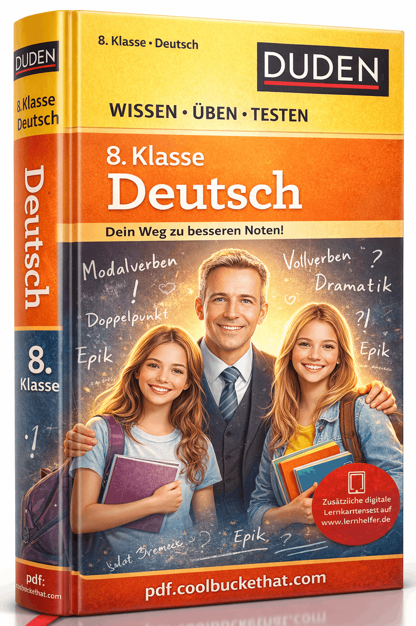 Duden Wissen Üben Testen Deutsch 8 Klasse Deutsch