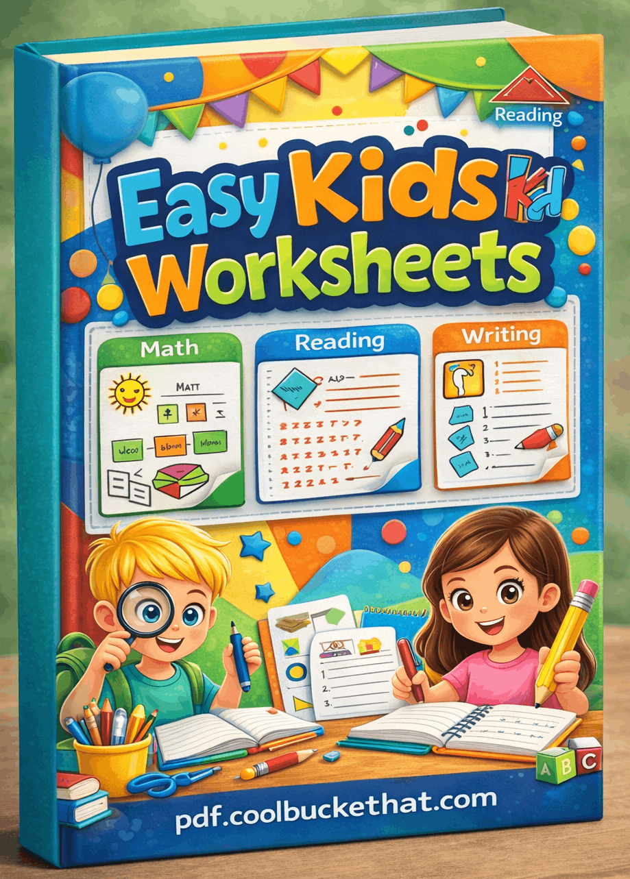 Easy Kids Worksheet Reading Passage